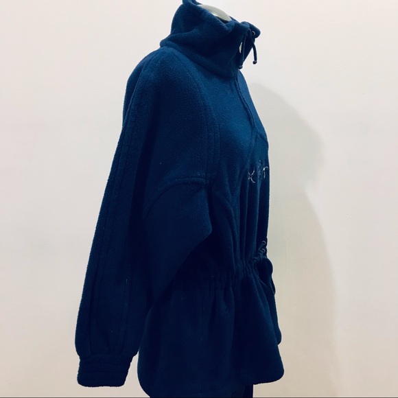 Vintage 1980’s V de V Paris navy ‘Polartec’ embroidered sweater. Size L. EUC - Picture 3 of 12